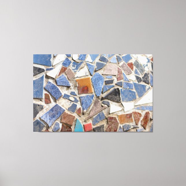 Wunderschönes Mosaik für die (Lein)Trollspö! Canvastryck (Framsida)