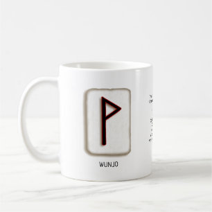 Wunjo RuneStone Mugg