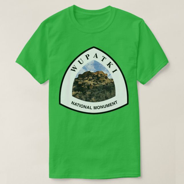 Wupatki National Monument trail marker T Shirt (Design framsida)