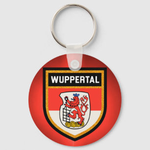Wuppertal Flagga Nyckelring