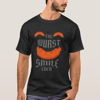 Wurst Smile nånsin Wurst Sause från Oktoberfe T Shirt