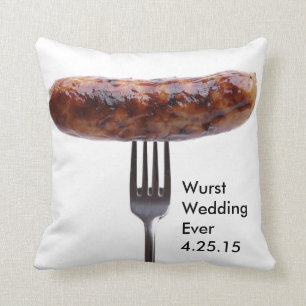 Wurstbröllop kudder kudde