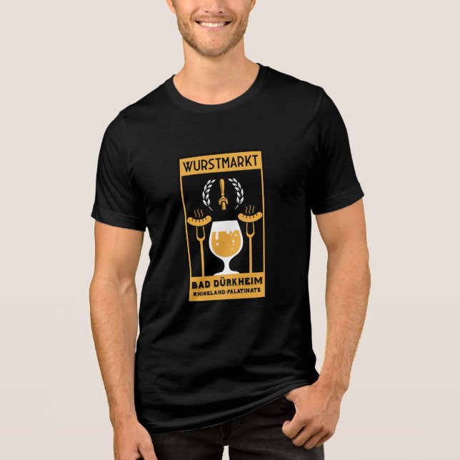 Wurstmarkt Bad Dürkheim T Shirt (Framsida)