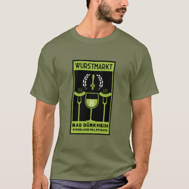 Wurstmarkt Bad Dürkheim T Shirt (Framsida)