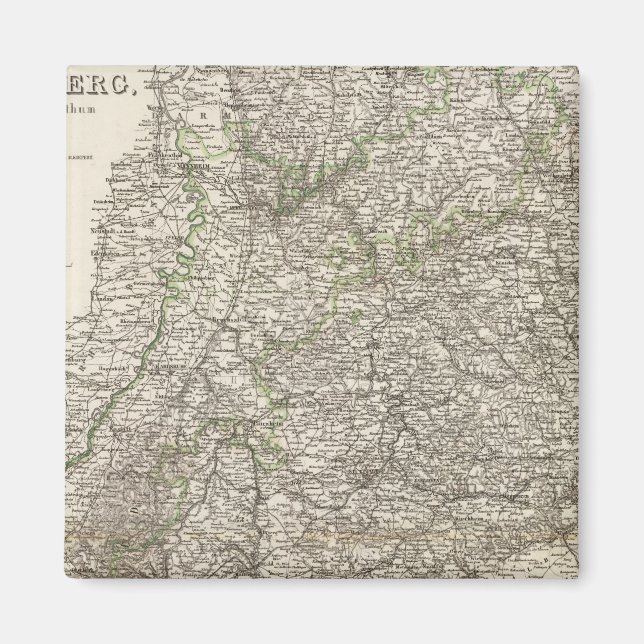 Wurtemberg, Baden Magnet (Framsidan)