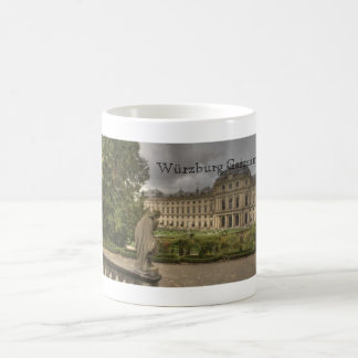 Würzburg Tyskland 01 Kaffemugg