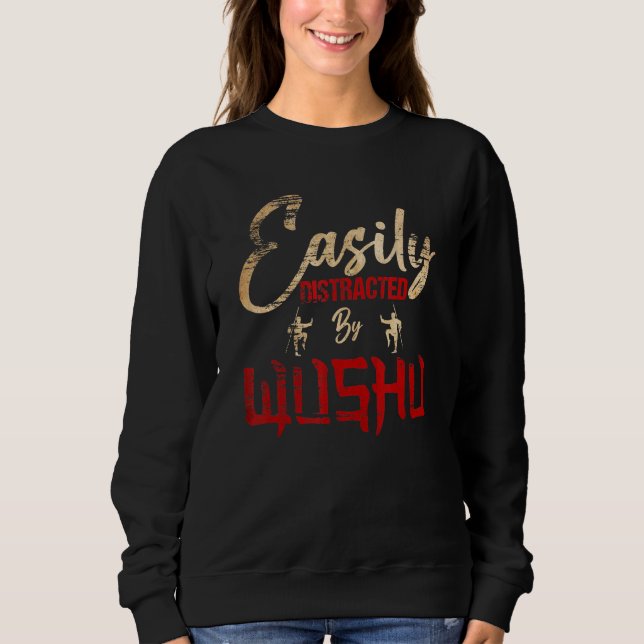 Wushu uppvisad av Wushu T Shirt (Framsida)