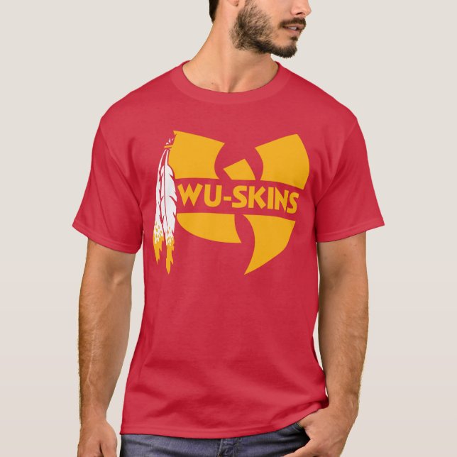 WuSkins present T Shirt (Framsida)
