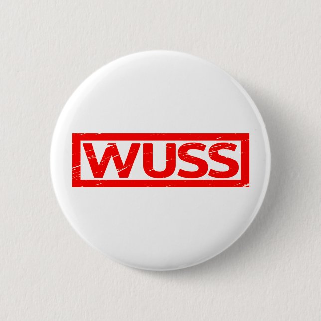 Wuss Frimärke Knapp (Framsida)