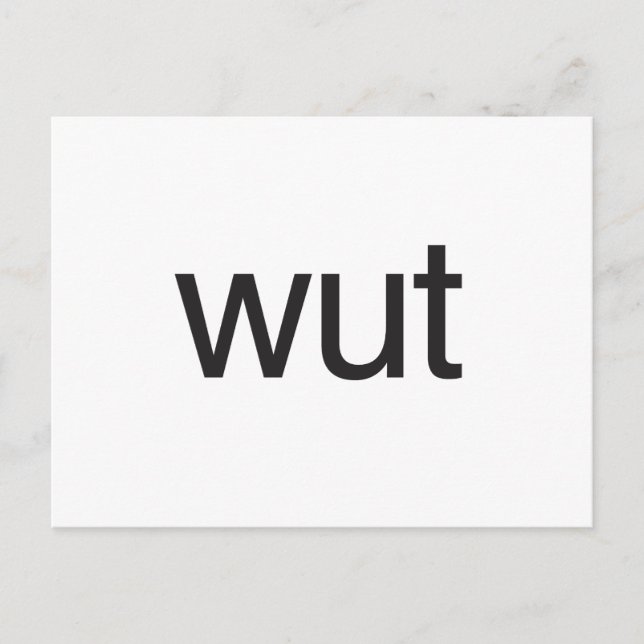 wut.ai vykort (Framsida)