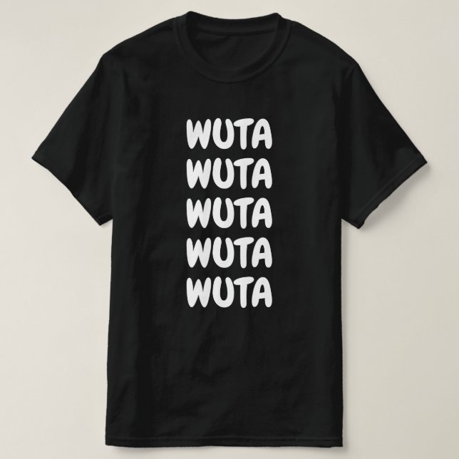 Wuta - Brand i Hausa T Shirt (Design framsida)