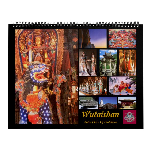 Wutaishan Buddhist Temple Calendar Kalender (Omslag)