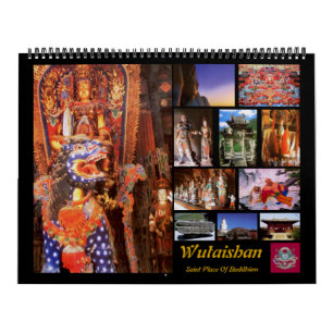 Wutaishan Buddhist Temple Calendar Kalender