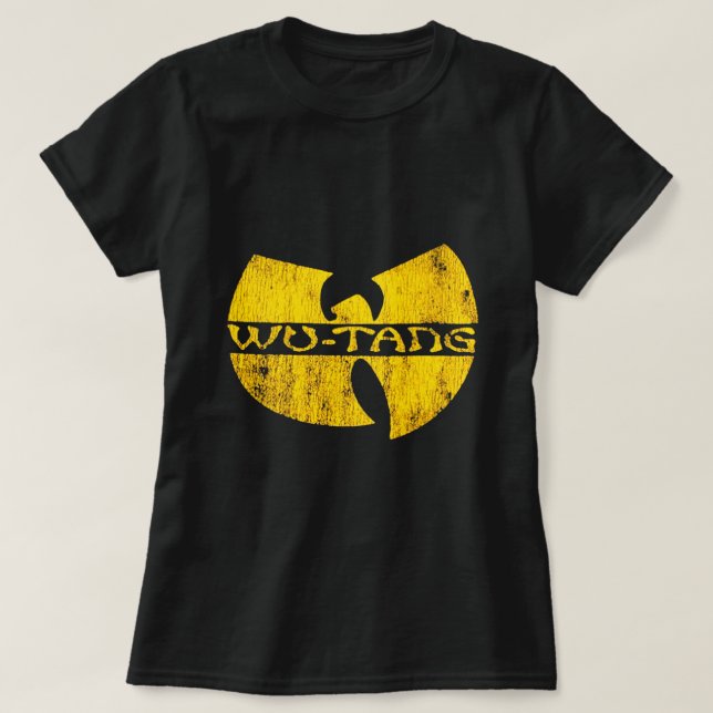 Wutang Klan Retro T Shirt (Design framsida)