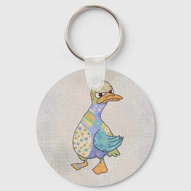 wütende Ente Nyckelring (Framsida)