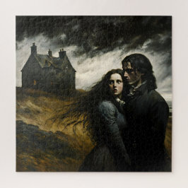Wuthering Heights, Emily Bronte Gothic Literature Pussel