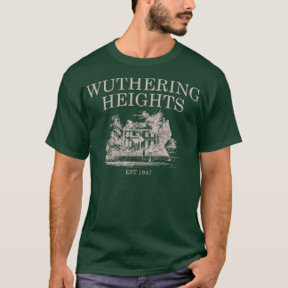 Wuthering Heights Heathcliff bokish Bronte syster T Shirt
