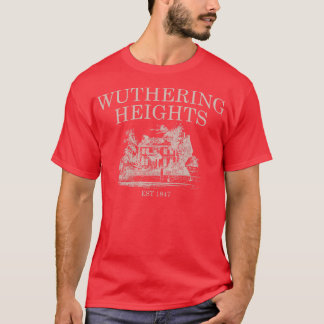 Wuthering Heights Heathcliff bokish Bronte syster T Shirt