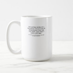 Wuthering Heights Heathcliff Citat Mugg