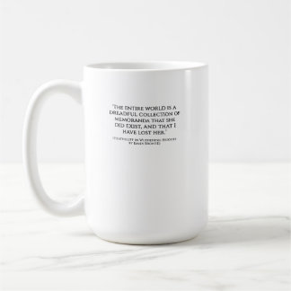Wuthering Heights Heathcliff Citat Mugg