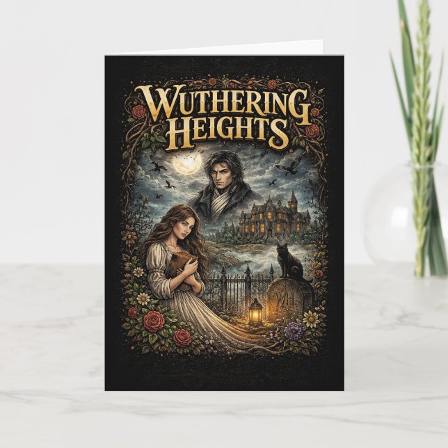 Wuthering Heights Helgkort (Framsida)