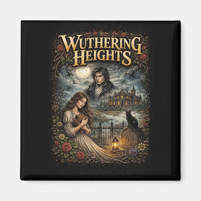 Wuthering Heights Magnet (Framsidan)