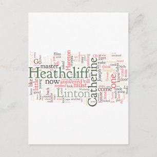 Wuthering Heights Ord Cloud Vykort