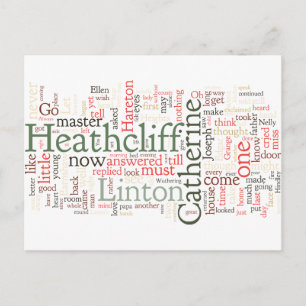 Wuthering Heights Ordmoln Vykort
