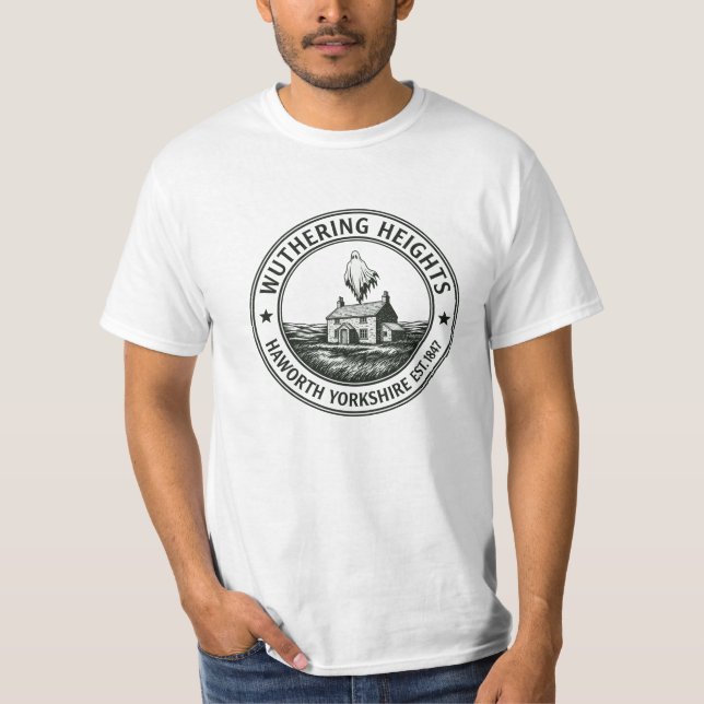 Wuthering Heights-turnédesign T Shirt (Framsida)