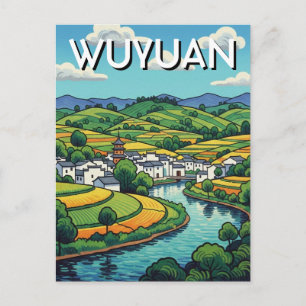 Wuyuan Kina vykort