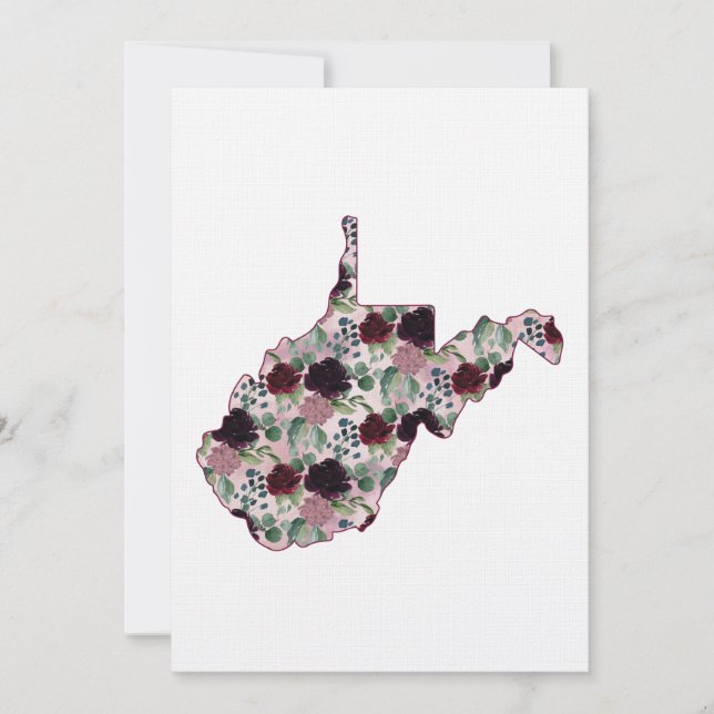 WV Bröllopsdekoration Inbjudningar (Framsida)