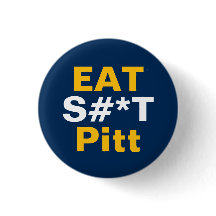 WV Button Pin - Eat It Pitt