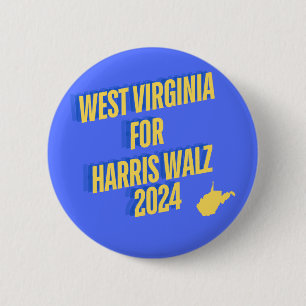 WV för Harris Walz 2024-knapp Knapp