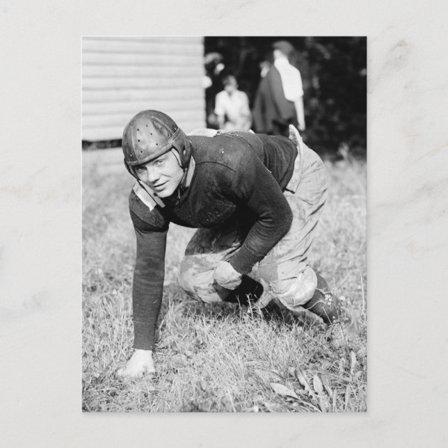 WV Wesleyan Football, 1919 Vykort (Framsida)