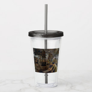 WW1 1918 Kvinnor som arbetar på en ammunitionsfabr Take Away Mugg