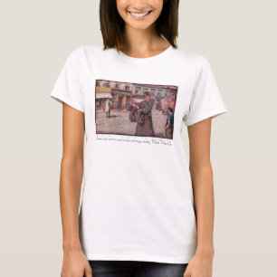 "WW1 Female Mail Carrier" T Shirt