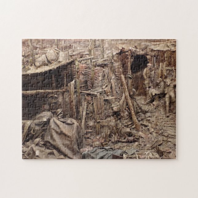 WW1 Första Världskriget Station Pussel (Horisontell)