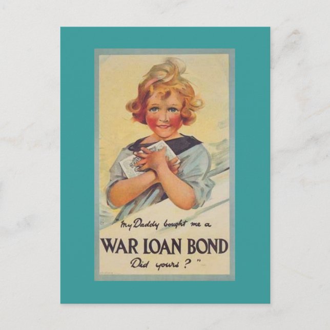 WW1-insamlingskort 1914 AUSTRALIA PROPAGANDA Vykort (Framsida)