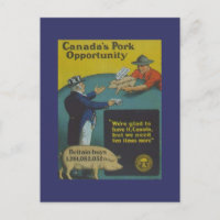 WW1-insamlingskort 1914 CANADA PROPAGANDA