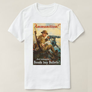 WW1-propagandaposter "Ammunition" T Shirt
