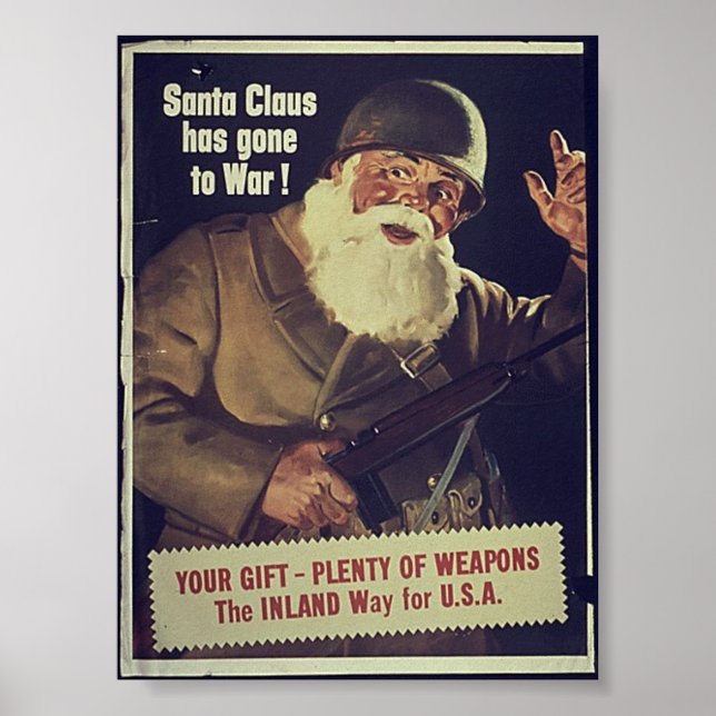 WW1 Santa Poster (Framsidan)