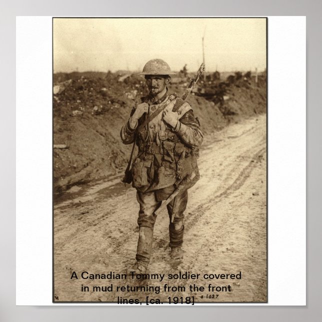 WW1 Soldat Poster (Framsidan)
