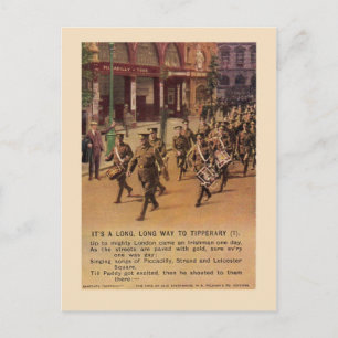 WW1 Tipperary Vykort