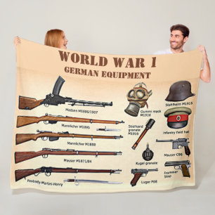 WW1 TYSK UTRUSTNING FLEECEFILT