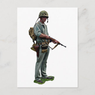 WW2 amerikanskt marinkort Vykort