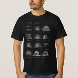 WW2 - Axis Helmets  T Shirt