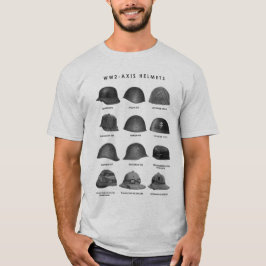 WW2 - Axis Helmets  T Shirt