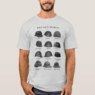 WW2 - Axis Helmets  T Shirt