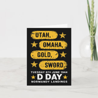 Ww2 D-dagskärmar Världskrig 2-armén Hero Normany L Kort