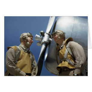WW2 marinkårens leverantörer Hälsningskort